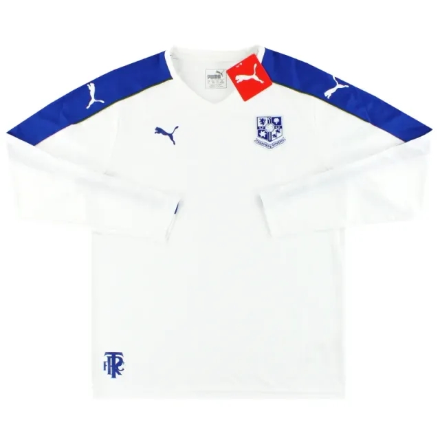 2020-21 Tranmere Rovers Puma Home Shirt L/S *w/tags* XL.Boys - Tranmere Rovers / w/tags 