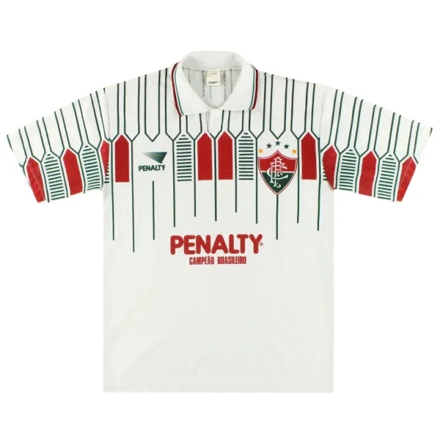 1992-93 Fluminense Penalty Away Shirt L - Central and South American Clubs / Excellent 