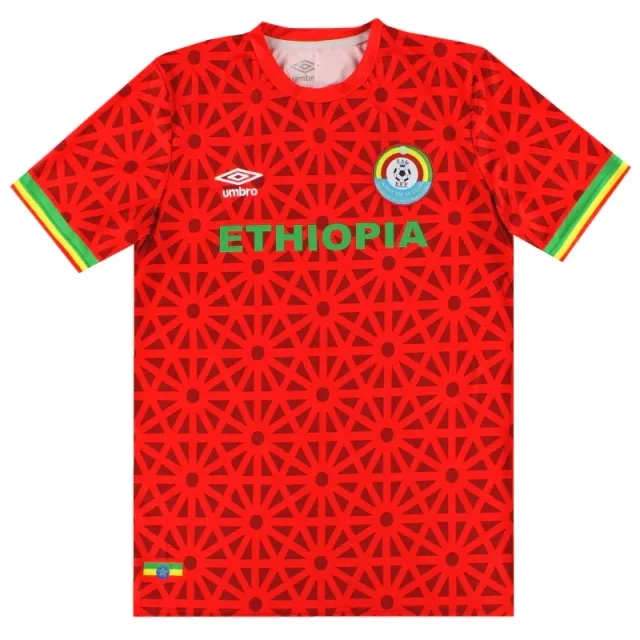 2021-22 Ethiopia Umbro Third Shirt M - African / Excellent 