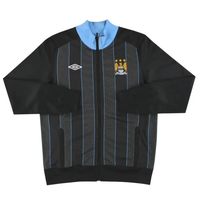 2009-10 Manchester City Umbro Track Jacket *Mint* L - Manchester City / Mint 