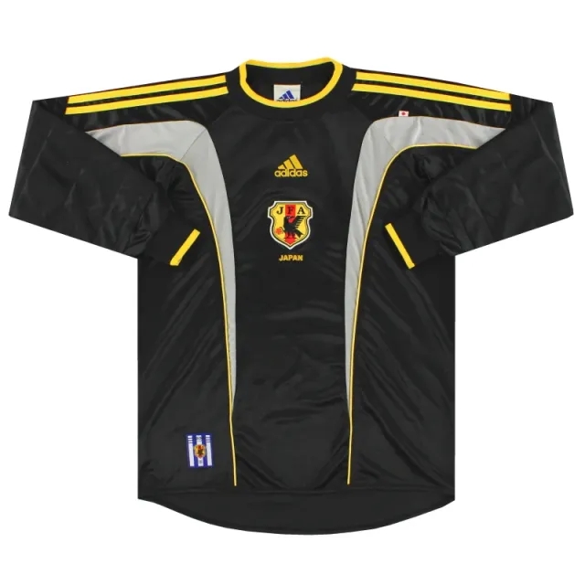 1999-01 Japan adidas Goalkeeper Shirt #1 L - Asian / Very good 