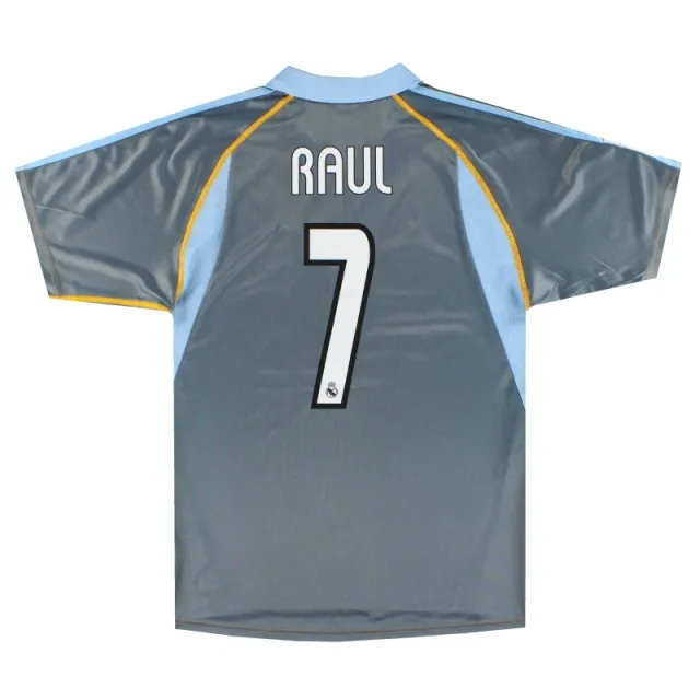 2003-04 Real Madrid adidas Third Shirt Raul #7 S - Real Madrid / Excellent 