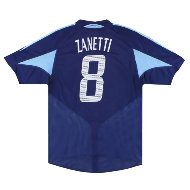 2004-05 Argentina adidas Away Shirt Zanetti #8 L - Argentina / Excellent 