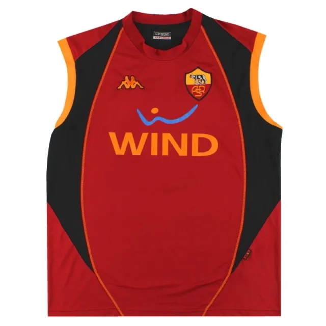 2008-09 Roma Kappa Training Vest XXXL - Roma / Excellent 