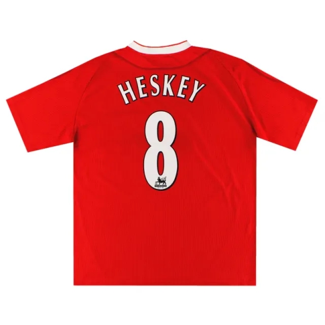 2002-04 Liverpool Reebok Home Shirt Heskey #8 *Mint* XL - Liverpool / Mint 