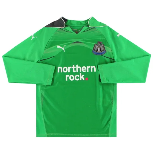 2010-11 Newcastle Puma Goalkeeper Shirt L.Boys - Newcastle United / Excellent 