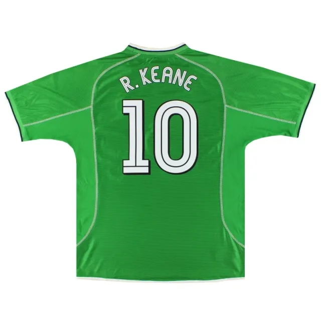 2001-03 Ireland Umbro Home Shirt R.Keane #10 XL - Ireland / Excellent 