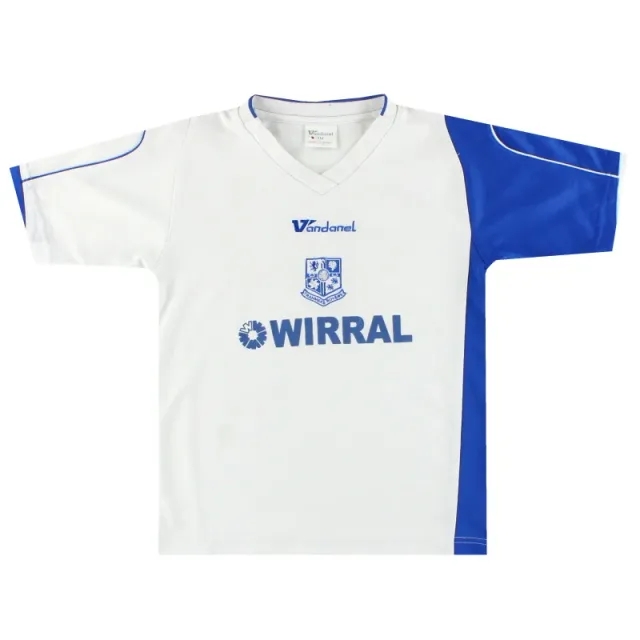 2007-09 Tranmere Rovers Vandanel Home Shirt M.Boys - Tranmere Rovers / Excellent 