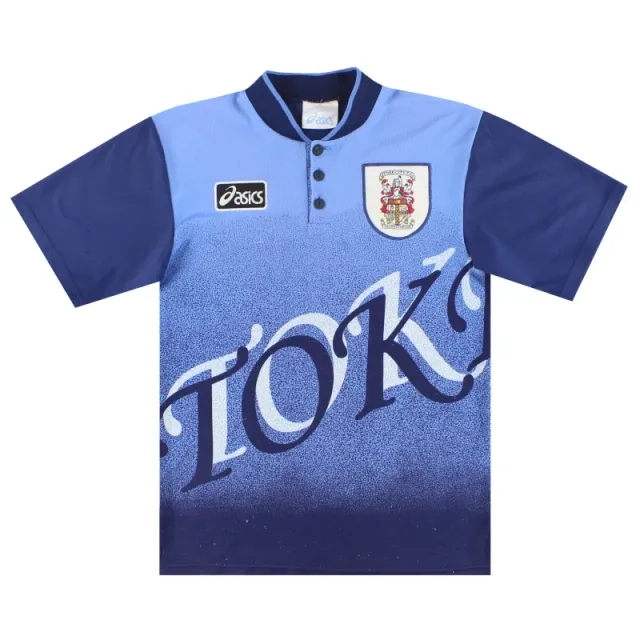 1996-97 Stoke City Asics Away Shirt S - Stoke City / Good 