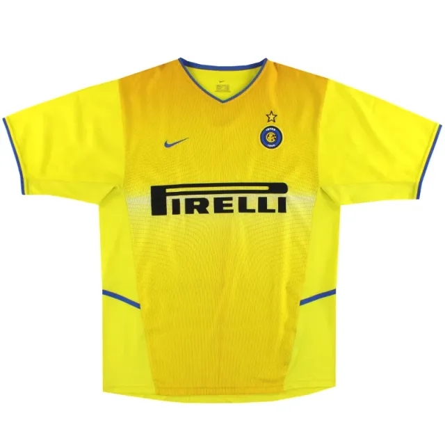 2002-03 Inter Milan Nike Third Shirt *Mint* XL - Inter Milan / Mint 