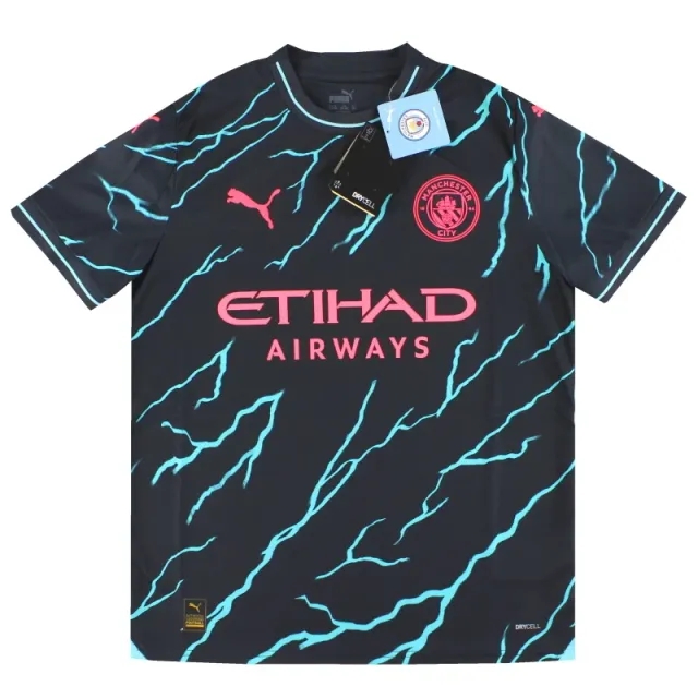 2023-24 Manchester City Puma Third Shirt *w/tags* XL.Boys - Manchester City / w/tags 