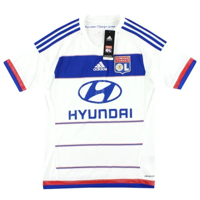 2015-16 Lyon adidas Home Shirt *w/tags* XS - Lyon / w/tags 