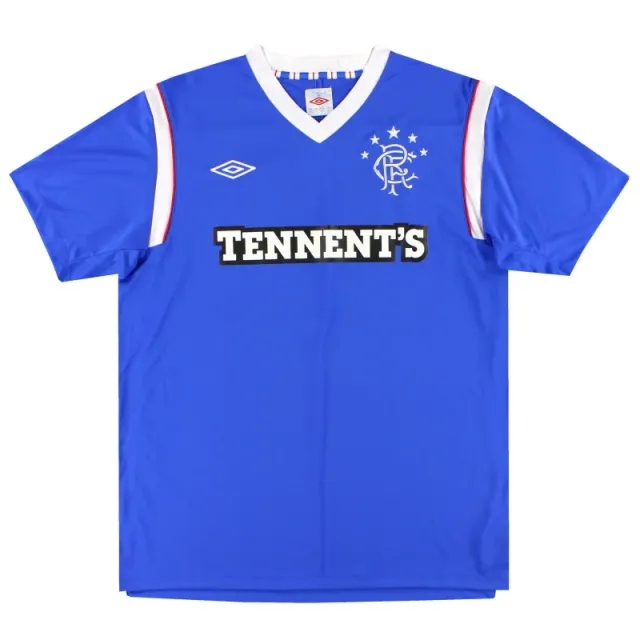2011-12 Rangers Umbro Home Shirt #14 XL - Rangers / Excellent 