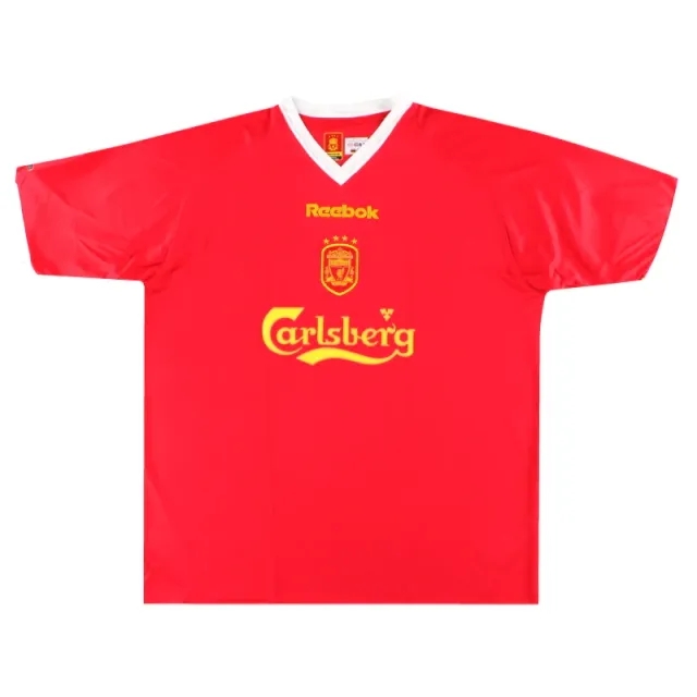 2001-03 Liverpool Reebok European Home Shirt *BNIB* L - Liverpool / BNIB 