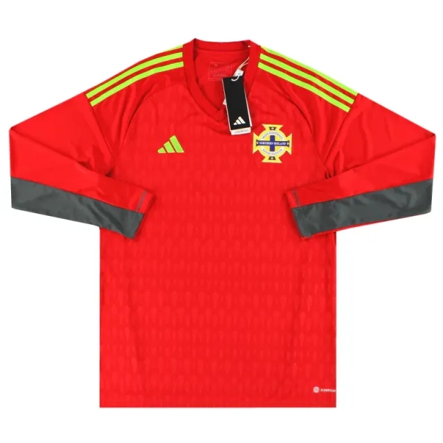 2022-23 Northern Ireland adidas Goalkeeper Shirt L/S *BNIB* - Northern Ireland / BNIB 