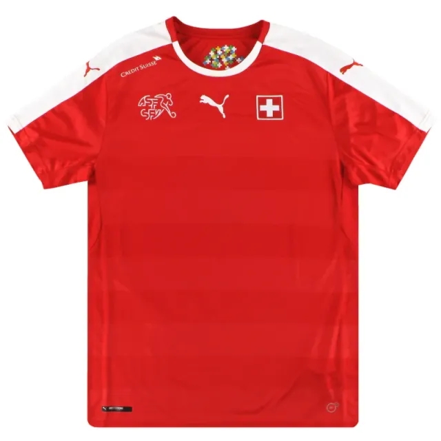 2016-17 Switzerland Puma Home Shirt S - Switzerland / Excellent 