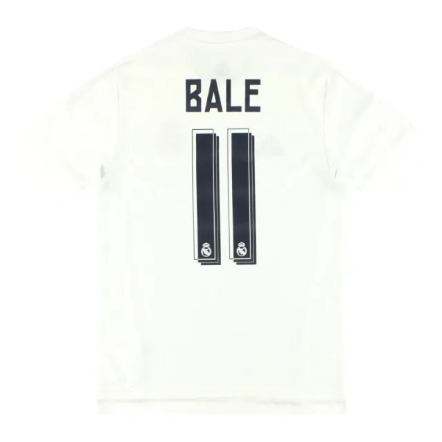 2015-16 Real Madrid adidas Home Shirt Bale #11 S - Real Madrid / Excellent 