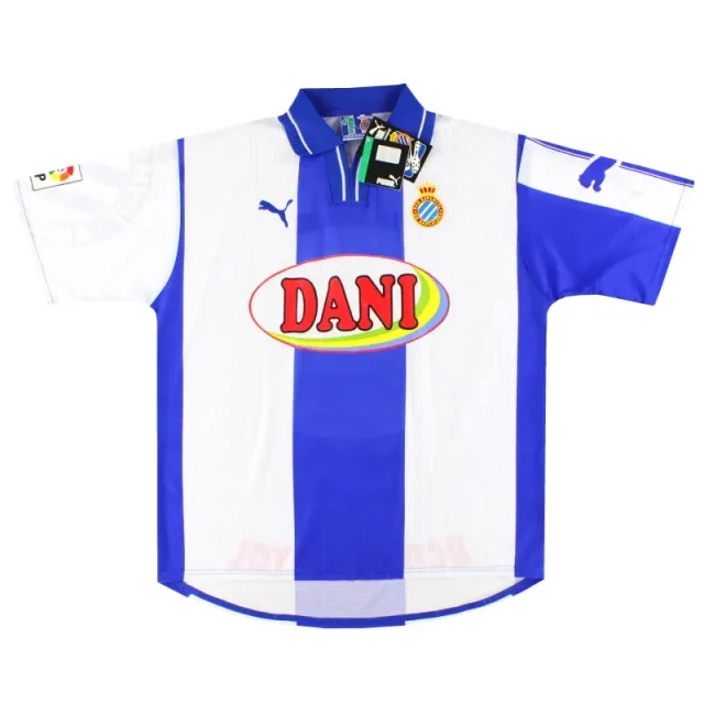 1998-99 Espanyol Puma Home Shirt *w/tags* XL - Espanyol / w/tags 