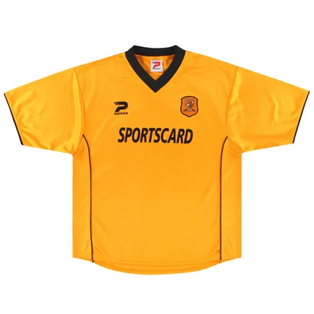2001-02 Hull City Patrick Home Shirt L - Hull City / Excellent 