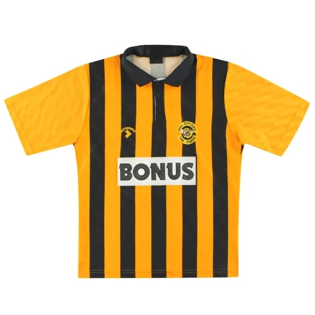 1990-92 Hull City Matchwinner Home Shirt M - Hull City / Excellent 