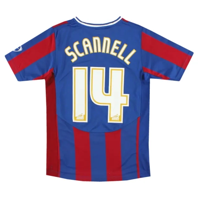 2009-10 Crystal Palace Nike Home Shirt Scannell #14 L.Boys - Crystal Palace / Excellent 