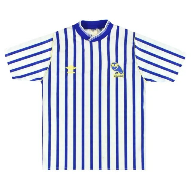 1987-89 Sheffield Wednesday Umbro Home Shirt S - Sheffield Wednesday / Very Good 