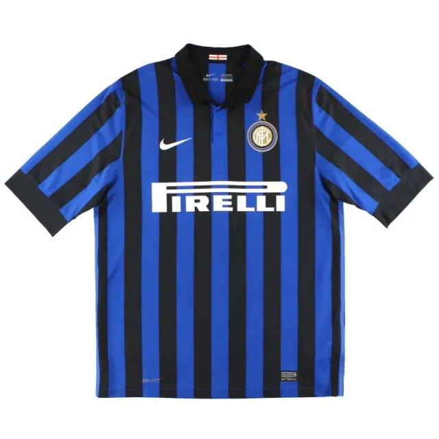 2011-12 Inter Milan Nike Home Shirt L - Inter Milan / Excellent 