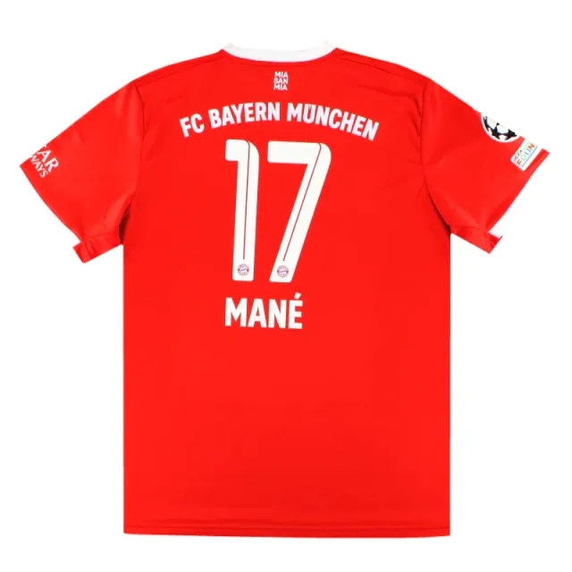 2022-23 Bayern Munich adidas Home Shirt Mane #17 *Mint* XXL - Bayern Munich / Mint 
