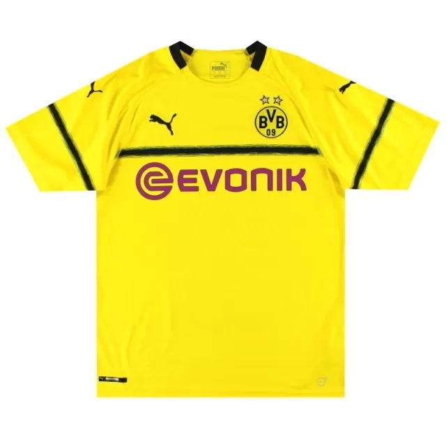2018-19 Borussia Dortmund Puma Cup Shirt M - Dortmund / Excellent 