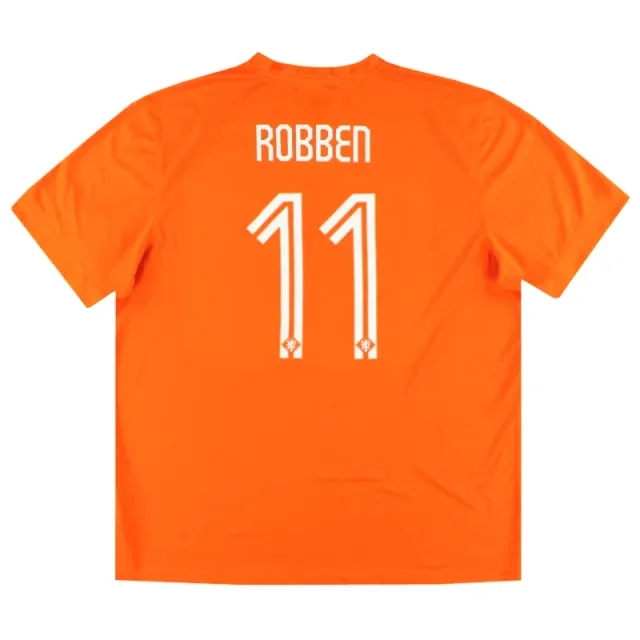 2014-15 Holland Nike Home Shirt Robben #11 XXL - Holland / Excellent 