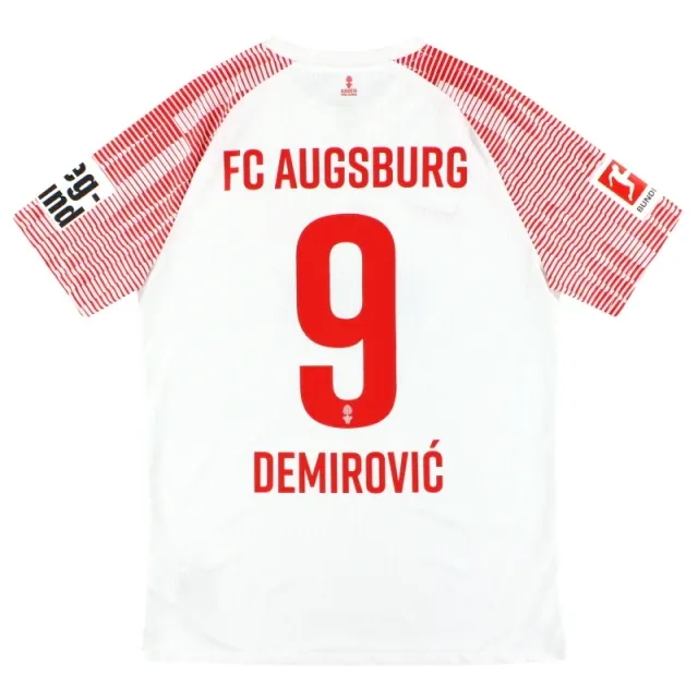 2022-23 FC Augsburg Nike Away Shirt Demirovic #9 L - Other German Clubs / Excellent 