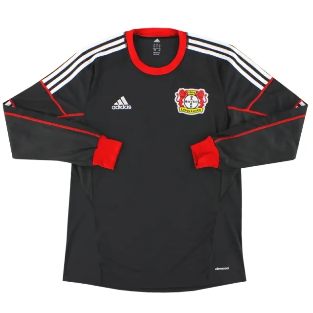2013-15 Bayer Leverkusen adidas Home Shirt L/S L - Bayer Leverkusen / Excellent 