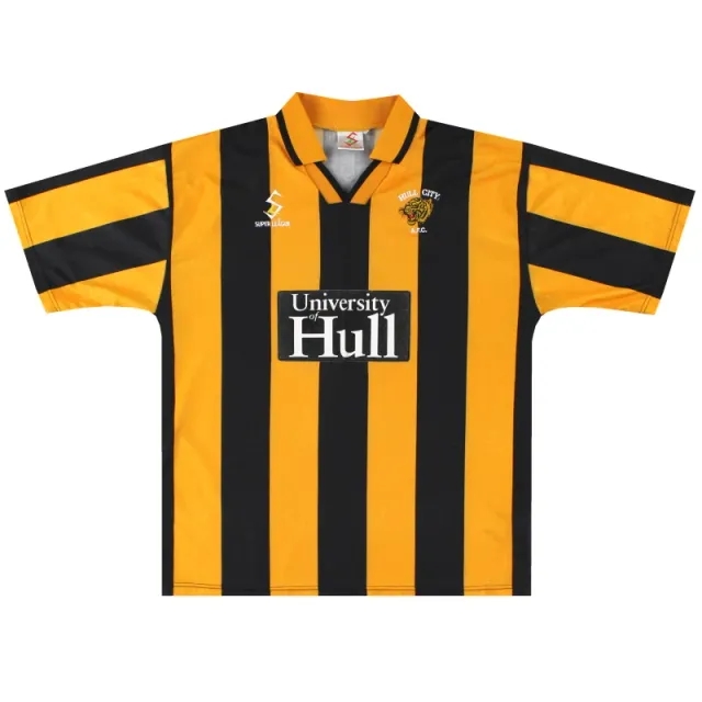 1997-98 Hull City Home Shirt *Mint* L - Hull City / Mint 