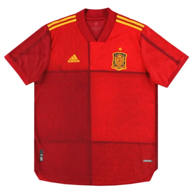 2020-21 Spain adidas Authentic Home Shirt *Mint* XL - Spain / Mint 