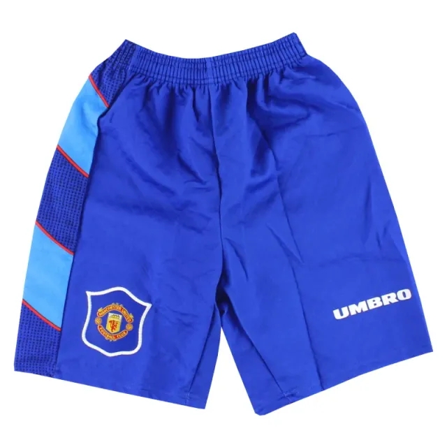 1996-97 Manchester United Umbro Goalkeeper Shorts *As New* Y - Manchester United / As New 