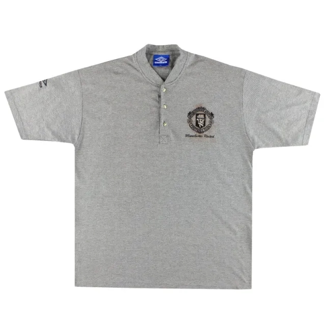 1996-97 Manchester United Umbro Polo Shirt XL - Manchester United / Very good 