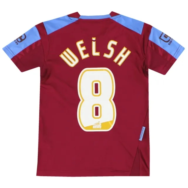 2010-12 Tranmere Rovers Carbrini Away Shirt Welsh #8 6-7 Years - Tranmere Rovers / Very Good 