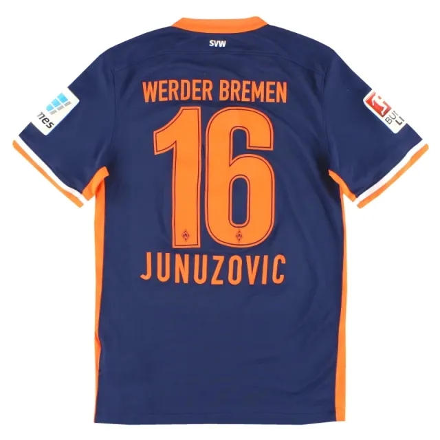 2015-16 Werder Bremen Nike Away Shirt Junuzovic #16 S - Werder Bremen / Excellent 