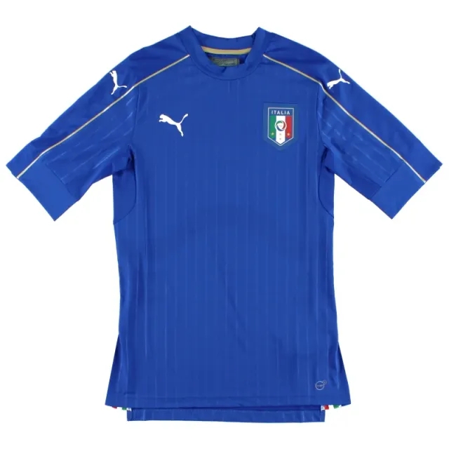2016-17 Italy Puma Player Issue Home Shirt L - Italy / Very good 