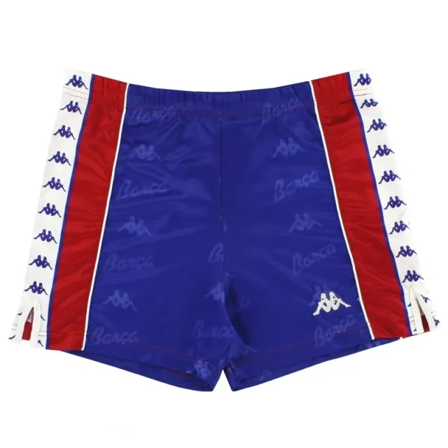 1992-95 Barcelona Kappa Home Shorts S - Barcelona / Excellent 