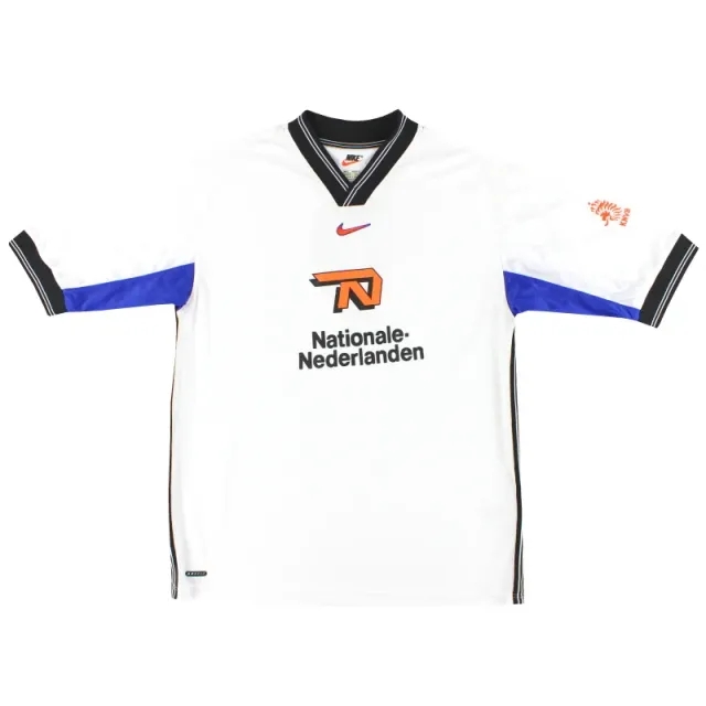 1998-00 Holland Nike Player Issue Training Shirt #9 L - Holland / Excellent 