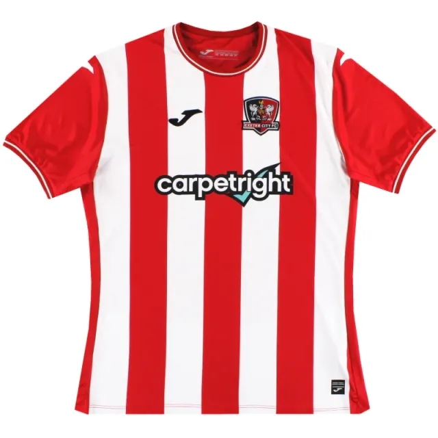 2022-23 Exeter City Joma Home Shirt S - Exeter City / Excellent 