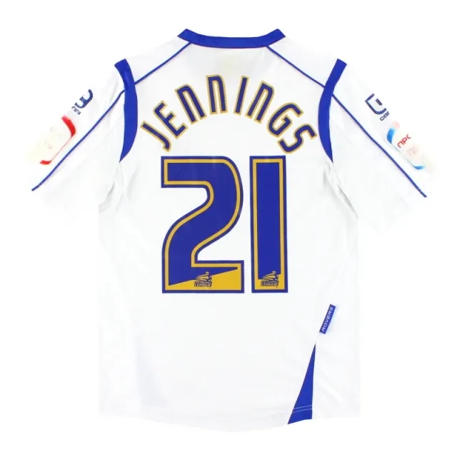 2010-11 Tranmere Rovers Carbrini Home Shirt Jennings #21 S.Boys - Tranmere Rovers / Very Good 