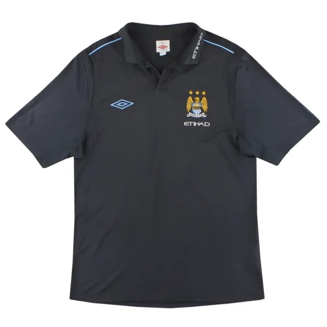 2009-10 Manchester City Umbro Polo Shirt XL - Manchester City / Excellent 
