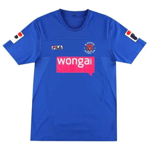 2011-13 Blackpool Fila Training Shirt XL - Blackpool / Very good 