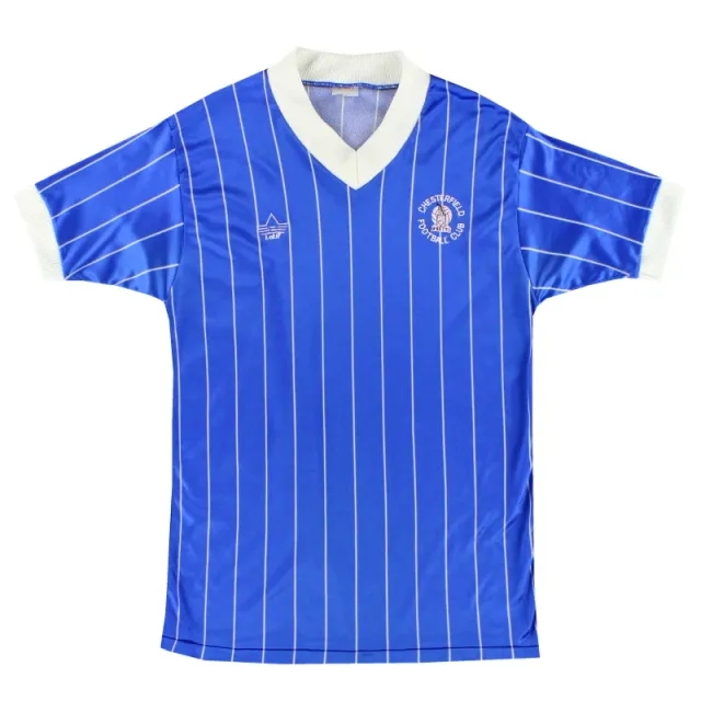 1982-83 Chesterfield Latif Home Shirt M - Chesterfield / Excellent 
