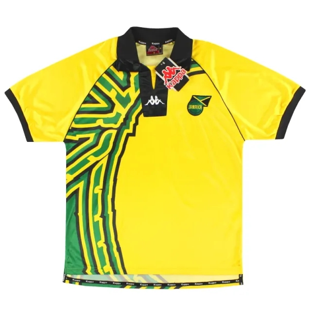 1998-00 Jamaica Kappa Home Shirt *w/tags* M - Jamaica / w/tags 