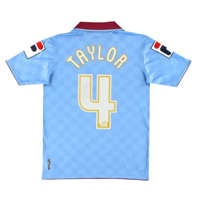 2013-15 Tranmere Rovers Fila Away Shirt Taylor #4 L.Boys - Tranmere Rovers / Very Good 