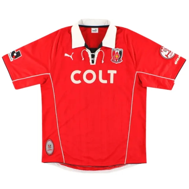 2003 Urawa Red Diamonds Puma Home Shirt L - Other World Clubs / Very Good 