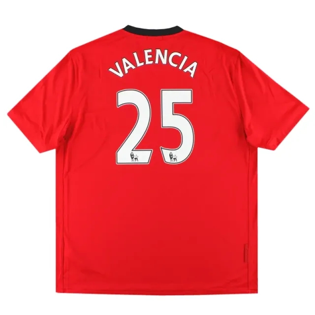 2009-10 Manchester United Nike Home Shirt Valencia #25 *w/tags* XXL - Manchester United / w/tags 